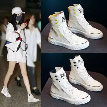 Женские сетчатые кроссовки, парусиновые кроссовки на шнуровке для женщин, весенняя женская обувь на платформе, дышащая повседневная женская спортивная обувь 39 жёлтый