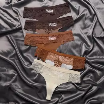 Женские сексуальные чувственные веселые брюки Т-образной формы с леопардовым принтом, соблазнительные трусики для фитнеса из ледяного шелка с низкой посадкой S