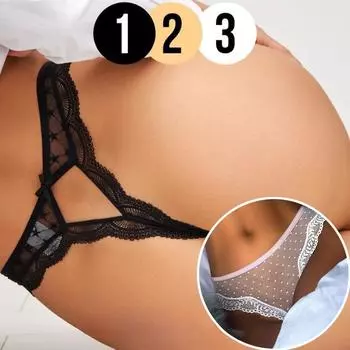 Женские сексуальные кружевные полые стринги с низкой талией, прозрачные трусики европейского размера, стринги S