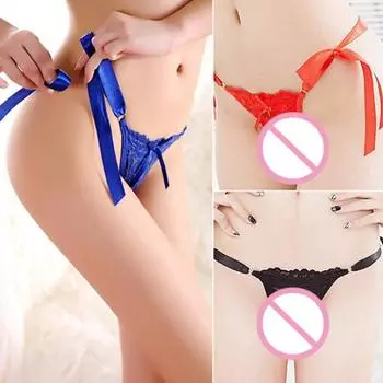 Женские сексуальные кружевные стринги, стринги, трусики, трусики, нижнее белье