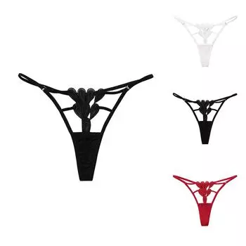 Женские сексуальные кружевные трусики без следов, сексуальные брюки-стринги L