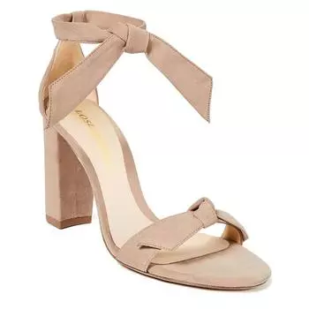 Женские сексуальные сандалии с открытым носком и ремешками на щиколотке, летние женские свадебные замшевые туфли на высоком каблуке, туфли-лодочки на толстом каблуке 35 розовый