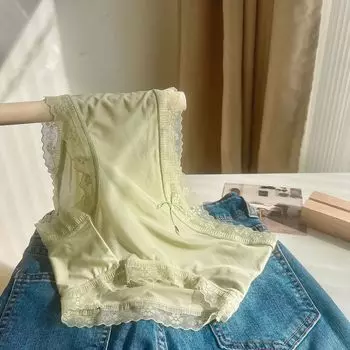 Женские сексуальные сетчатые трусики с высокой талией, бесшовное кружевное нижнее белье, прозрачные шелковые женские трусики для здоровья, нижнее белье one size синий