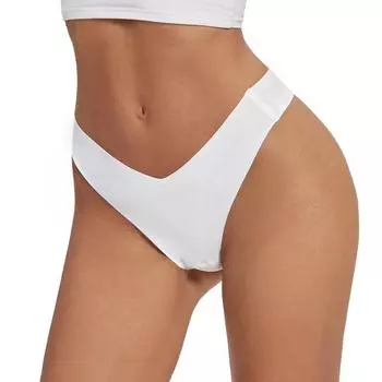 Женские сексуальные трусики из ледяного шелка, нижнее белье с низкой талией, бесшовные стринги, женские стринги, нижнее белье, удобное нижнее белье XS