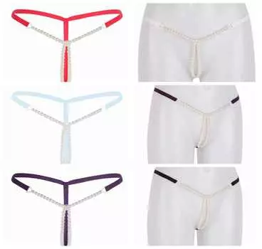 Женские сексуальные трусики-стринги с микро V-образным вырезом и Y-образной спинкой, трусы-стринги с низкой посадкой, нижнее белье, трусики