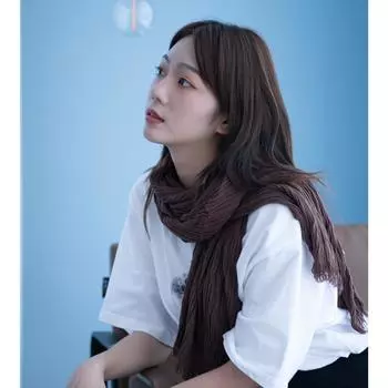 Женские шарфы 220*110CM жёлтый