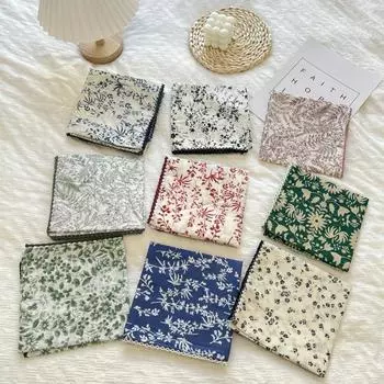 Женские шарфы, хлопковые платки, модные повязки на голову, шейные шарфы 70 см 70CMX70CM бежевый