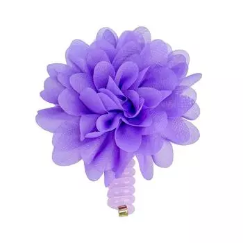 Женские шифоновые резинки для волос с цветами, милые резинки для волос на резинке для девочек, эластичные резинки для волос в виде телефонного шнура для детей, аксессуары для волос для девочек