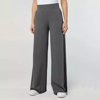 Женские широкие спортивные брюки с высокой талией, свободные прямые брюки, спортивные брюки для бега XXL