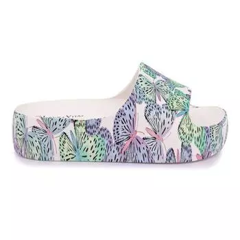 Женские шлепанцы-бабочки на толстой подошве LAURA VITA 39 синий