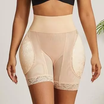 Женские шорты-боксеры с высокой талией и дышащей сеткой, корректирующие фигуру, с функцией подъема бедер XXXL