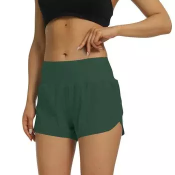 Женские шорты для бега, спортивные шорты для активного отдыха с карманами S