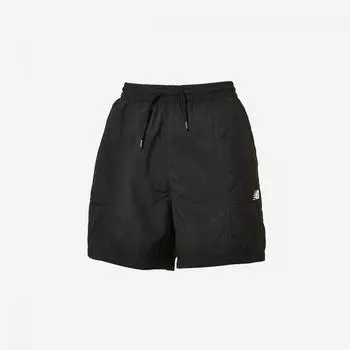 Женские шорты из легкой ткани New Balance 4 NBNVE2W422 19 черные S