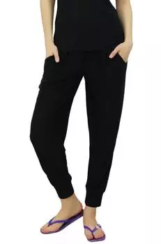 Женские штаны для йоги Bimba, повседневные штаны для бега из лайкры с эластичной резинкой на талии с 14 чёрный