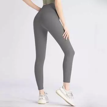 Женские штаны для йоги с высокой талией, поддерживающие живот, обтягивающие, эластичные, обтягивающие, компрессионные, для бега, тренировок, женские спортивные штаны для занятий йогой и спортзалом XXL синий