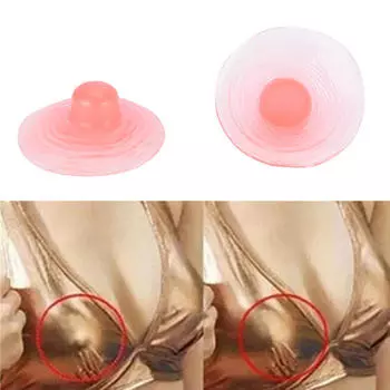 Женские силиконовые наклейки на соски, сексуальные наклейки на грудь, наклейки на соски Red