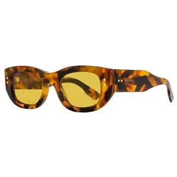 Женские солнцезащитные очки Gucci прямоугольной формы GG1215S 004 Гавана 51 мм 004