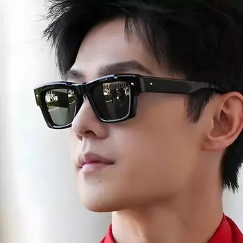 Женские солнцезащитные очки, квадратные солнцезащитные очки, солнцезащитные очки в новой упаковке, мужские очки для вождения