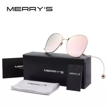 Женские солнцезащитные очки MERRY S Personality Exgester S 8066 чёрный