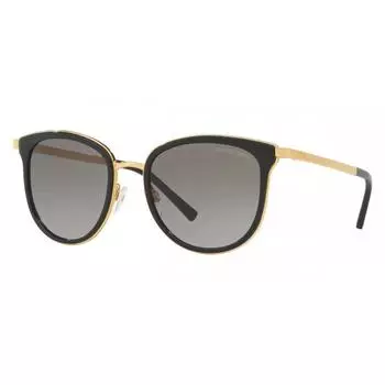 Женские солнцезащитные очки Michael Kors Adrianna 54 мм, черные и золотые MK1010 110011 54, черные с золотым