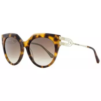 Женские солнцезащитные очки Roberto Cavalli RC1065 Gimignano 52G Гавана Золото 56мм 52г