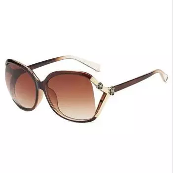 Женские солнцезащитные очки с двойным лучом и солнцезащитным козырьком One Size