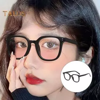 Женские солнцезащитные очки Складные прочные шарниры с защитой от УФ-лучей Прозрачный градиент цвета Четкий вид Удобство хранения Опора для фотографий Декоративная складная Путешествия на открытом воздухе D