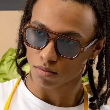 Женские солнцезащитные очки, тенденции индивидуальности, простые мужские солнцезащитные очки, повседневные аксессуары, повседневные поездки на работу
