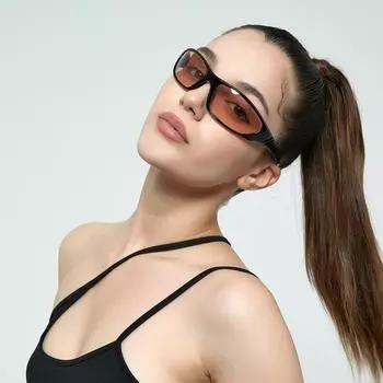 Женские солнцезащитные очки в стиле панк, модные готические солнцезащитные очки в овальной оправе с градиентом, мужские спортивные очки для езды на открытом воздухе, очки для вождения, Uv400