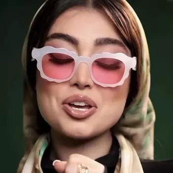 Женские солнцезащитные очки вышли на подиум, новая мода, солнцезащитные солнцезащитные очки Joker с УФ-защитой.