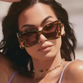 Женские солнцезащитные очки, защита от солнца, модные и персонализированные ретро-солнцезащитные очки в большой оправе, уличные фотографии, путешествия, пляжные очки для вождения