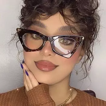 Женские солнцезащитные очки Защита от солнца Защита от ультрафиолета Модные индивидуальные солнцезащитные очки с защитой от синего света Ретро Простые очки Уличная съемка Студенческий транспорт