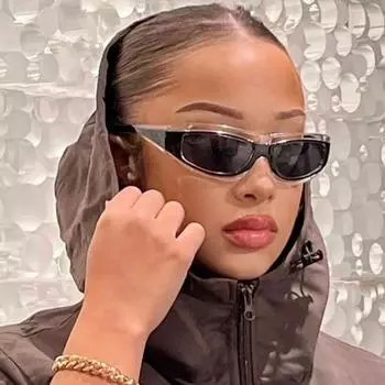 Женские солнцезащитные очки, защита от солнца, защита от ультрафиолета, модный панк, футуристические технологии и мужские солнцезащитные очки.