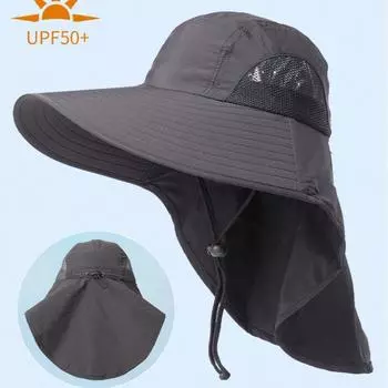 Женские солнцезащитные шляпы с большим карнизом для рыбалки, мужские спортивные шляпы на открытом воздухе для работы, пешего туризма, скалолазания, защита от солнца, водонепроницаемая складная шляпа от солнца