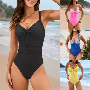 Женские сплошные купальники Sense Bikini с подкладкой для груди No Steel Bra Swimwear L розовый