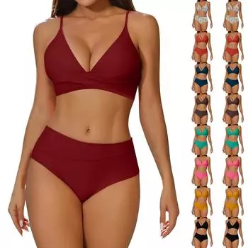 Женские сплошные купальники Sense Bikini с подкладкой для груди No Steel Bra Swimwear L чёрный