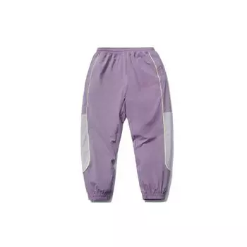 Женские спортивные брюки Li Ning Badfive Basketball Series с манжетами, свободные, фиолетовые, AYKR132-1 S