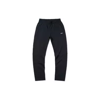 Женские спортивные брюки Li Ning Training Series из флиса, однотонные, черные AKLP456-2 XXL
