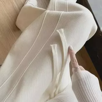 Женские спортивные брюки Off-White с высокой талией и драпировкой, свободный крой, широкие штаны, осень 2023 г. XL грязно-белый