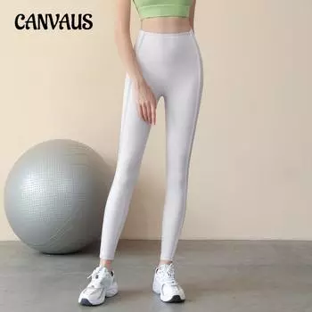 Женские спортивные быстросохнущие брюки с высокой талией персикового цвета, обтягивающие, длинные брюки для фитнеса S синий