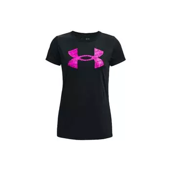 Женские спортивные футболки Under Armour Casual Training, черные 1365143-001 M