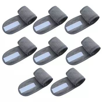 Женские спортивные повязки для тренировок, регулируемые спортивные повязки для волос, эластичная повязка на голову для фитнеса чёрный