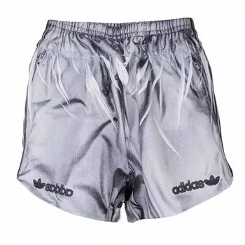 Женские спортивные шорты ADIDAS с принтом тай-дай