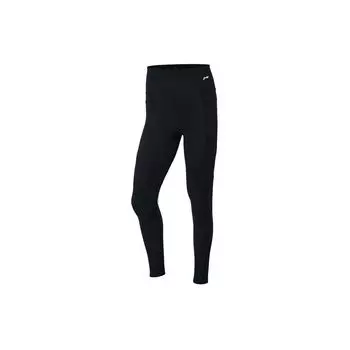 Женские спортивные штаны Li Ning Training Series Flat Crotch Tight, обтягивающие, женские, черные AULR070-1 M
