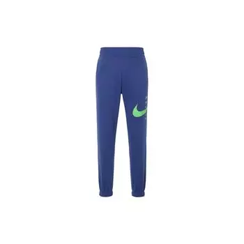 Женские спортивные штаны Nike Sportswear Swoosh Slim Fit Fleece Jogger Pants, синие, CU5632-430 L