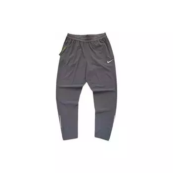 Женские спортивные штаны с эластичным поясом и принтом логотипа Nike, серые, CD8219-015 L