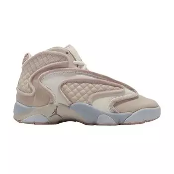 Женские стеганые кроссовки Air Jordan OG белые жемчужно-белые песочно-золотые DQ5349-271