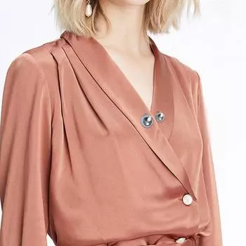 Женские стильные броши, нежная талия, большие перемены, маленькая жемчужина, брошь, пряжка as the picture