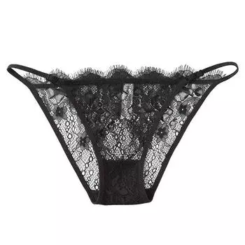 Женские стринги с кружевом и заниженной талией T2002 - Сексуально и весело L