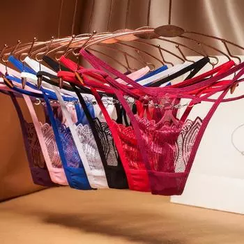 Женские стринги с металлической пряжкой, сетчатые сексуальные регулируемые брюки, нижнее белье, сексуальные прозрачные трусики One Size